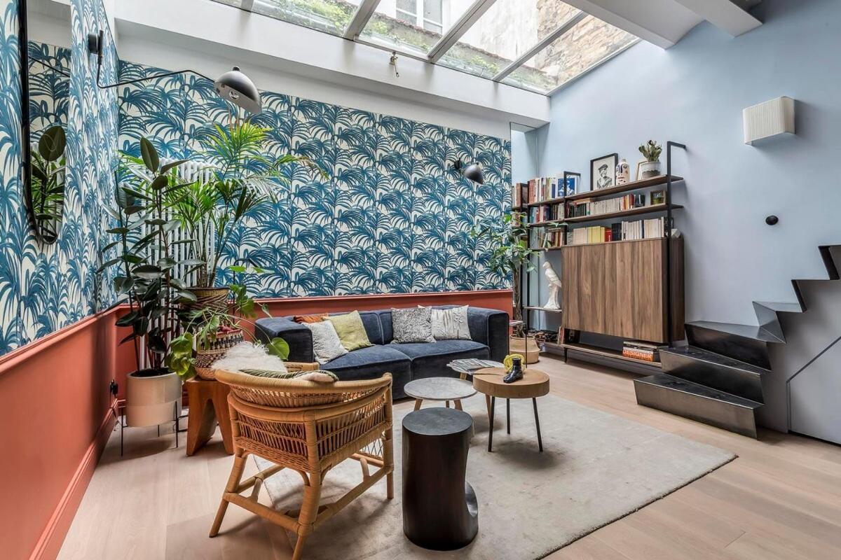 Ferienwohnung Jungle-Art - Duplex Tres Calme Et Cosy Lyon Exterior foto