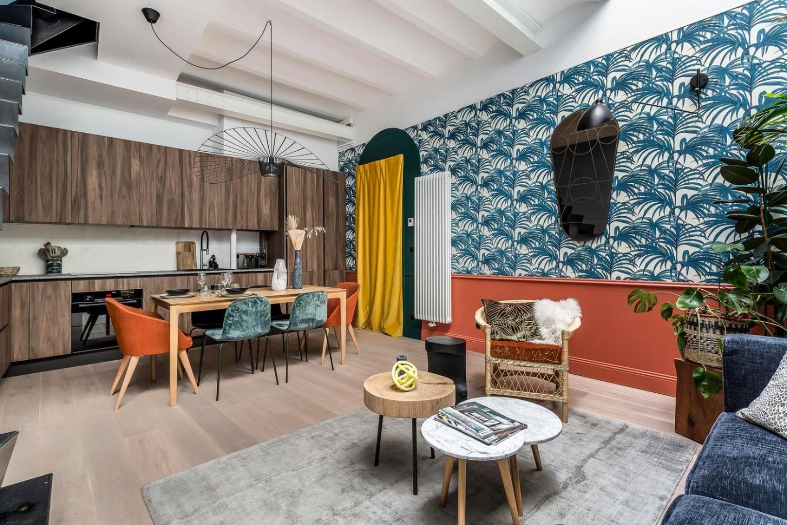 Ferienwohnung Jungle-Art - Duplex Tres Calme Et Cosy Lyon Exterior foto